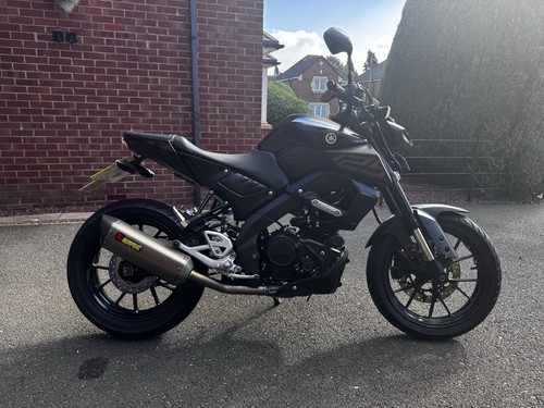 Yamaha 125 2020 - yamaha, mt-125