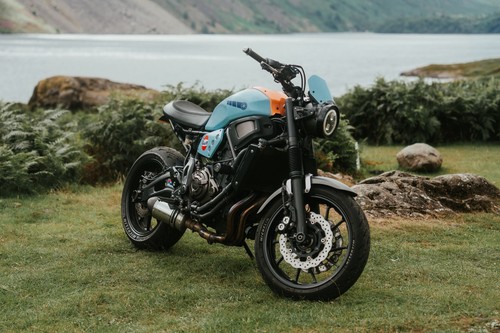 Yamaha xsr700 2016 gulf blue - gulf,