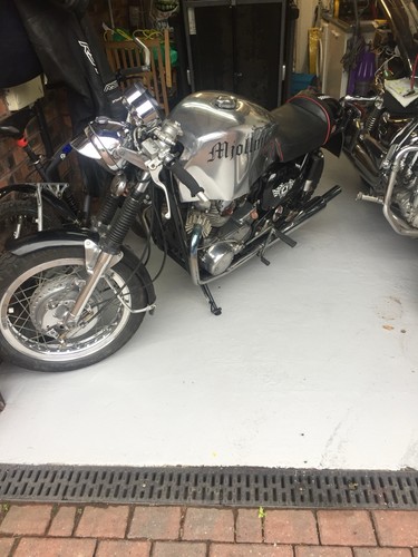 Cafe racer motorcycle - motorcycle, yamaha