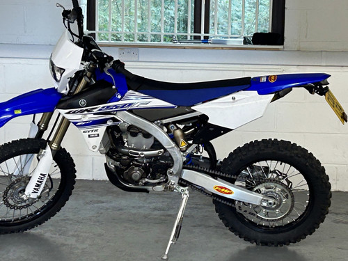 Yamaha 250f blue white - yamaha,