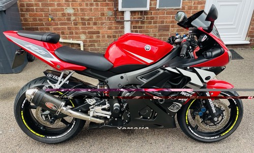 Yamaha 5sl red 600cc - r6,