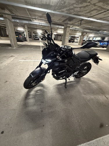 Yamaha 125 matte black - mt-125, -matte